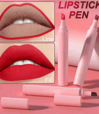 1 Makeup High Quality Long-lasting Cosmetics Unique 2-in-1 Marker Applicator Lipstick Lip Liner Pen