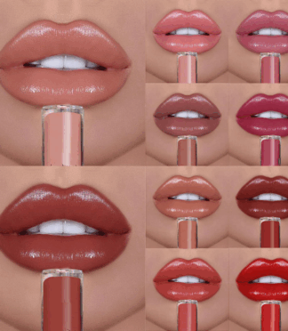 1 Makeup High Quality Matte Moisturizing Vivid Color Cosmetics Cream Lip Gloss European American Beauty Lipstick