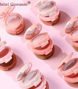 1 Makeup High Quality Long-lasting Cosmetics Waterproof Sweatproof 3-in-1 All-in-One Plate Blush Contour Highlighter