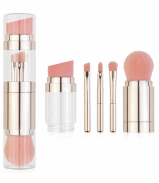 1 Brush Make up Set Luxury Professional Kit Cosmetic 5 in 1 Makeup Brush Kit