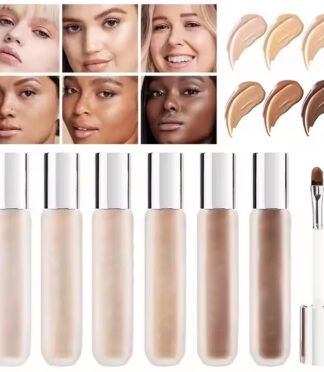 1 Longwear Concealer Full Coverage Face Makeup Matte Finish Liquid Creamy Concealer Foundation