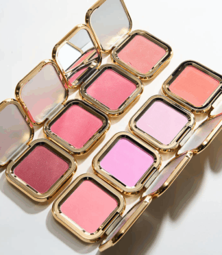 1 Blush Powder Rouge Single Small Personalized Make up Blush Pallet Face Glitter Powder Blush