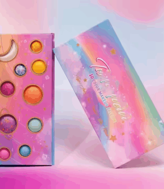 1 Multichrome Eyeshadow Pigment Cosmetics Makeup Kids Funny Eye Shadow Solar System Theme