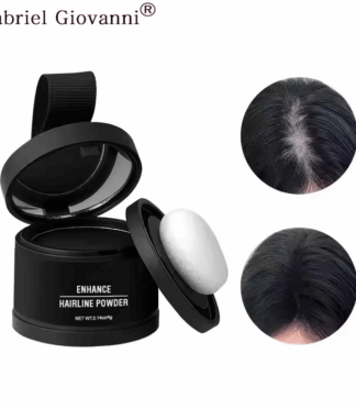 1 Hairline Shadow Powder Instant Cover Hair Root up Hair Loss Concealer Puff for Thinning Hair Hairline Shadow Powder