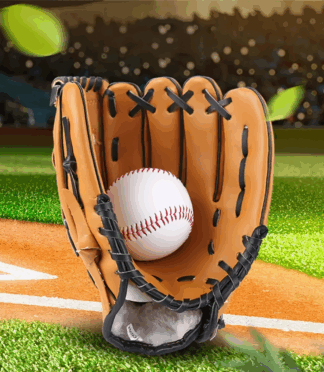 1 pair Quality Hot Selling New Style Leather Baseball Softball Glove Baseball Fielding Gloves