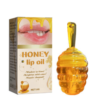 Honey Lip Oil Moisturizing and Hydrating Care Lip Oil Reduces Lines Prevents Dryness Lips 5g
