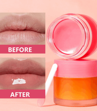 Natural High Quality Strawberry Organic Vegan Lip Care Cherry Lip Mask Pink Lip Balm Lip Mask