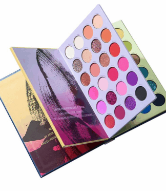 Makeup Book Glitter Eyeshadow Shimmer Pressed Eyeshadow Palette Book 72-Color Eyeshadow Palette Page Turning Pearlescent Matte Sparkling Earth Colors Makeup Cosmetics Eye Use