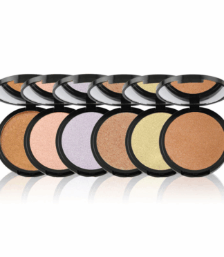 High Quality Professional Face Makeup Single Dark Skin Pressed Powder Highlighter