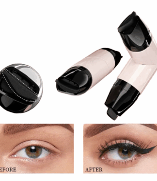 2-in-1 Double-Headed Eye Lined Pen Mineral Liquid Seal Easy to Apply Natural Long Lasting Certified for Color Fainting