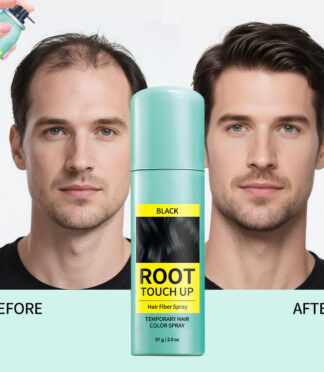 Hair Fiber Spray Thickening Hair Loss Concealer Root Touch up Hair Fiber Spray