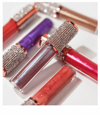 Natural Long-Lasting Lip Gloss Clear Lip Gloss Glitter Mineral Moisturizing Plumping Lip Gloss