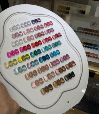 Durable 36-Color Cat's Eye Armor Oil Gel Polish Set Specific with Phototherapy Nail Gel Polish Features