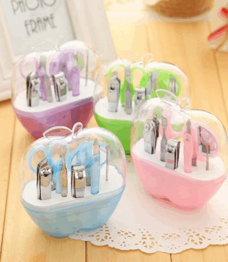 Gift Box Packaging Manicure and Pedicure Set Professional Durable Nail Clipper Set