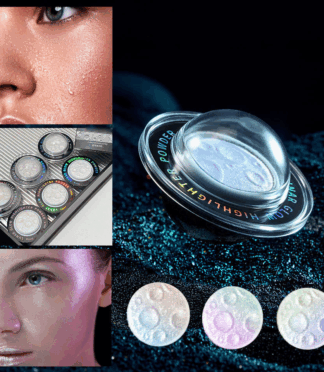 Waterproof and Sweatproof Hot Planet Highlighter Brightens the Whole Body Natural Three-dimensional