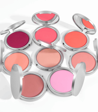 Blushes Round Monochrome Rose Blush Powder Matte Natural Face Makeup Blush