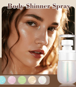 High Pigment Shimmer All Over Moonlight Mermaid Body Highlighter Spray Flash Mica Liquid Fantasy Highlighter Spray
