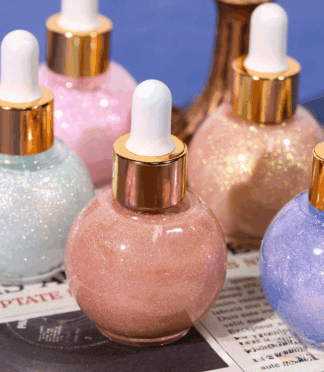 High Gloss Face Brightener Mineral-Based Chameleon Liquid Highlighter Glow Shimmer Duochrome Body Makeup