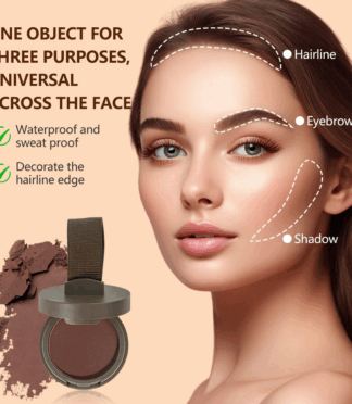 Charm Beauty Vegan Hair Concealer Hairliner Pressed Powder Eyebrow Contouring Palette Waterproof Setting Powder for Makeup