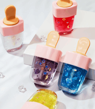 Ice Cream Flavored Lip Gloss Set Assorted Lip Gloss Flavors