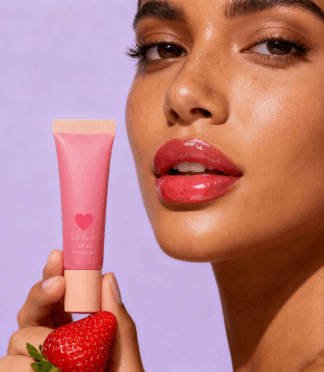 Organic Lipgloss Moisturizer Sunscreen Lips Care Vegan Lip Pink Balm Cream