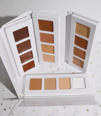 Vegan Waterproof Makeup Concealer Palette 4 Colors Concealer Cosmetics Contour Cream Vendor