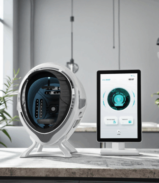 Smart 3D Face Scanner Skin Analyzer Machine Moisture Wrinkles Acne Pores Detector Beauty Salon Spa Targeting Eyes It