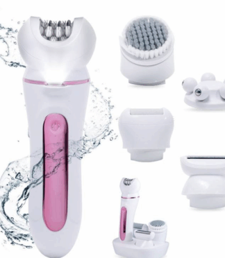 Cordless Bikini Trimmer Body Shaver Electric Razors Shaver 2-in-1 Womens Electric Razor for Leg Arm Face