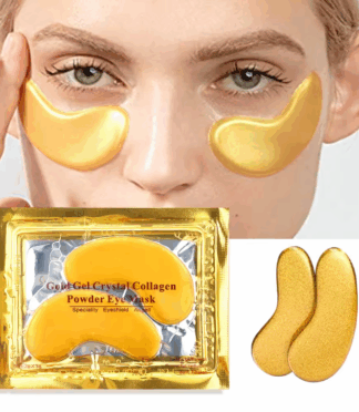 24K Under Eye Gel Pads Moisturizer Crystal Collagen Gold Eye Mask Eye Wrinkle Patches